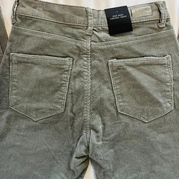 C'Est Toi | Black Label High Waist Corduroy Skinny Jeans NWT | Size 28 - Picture 5 of 7